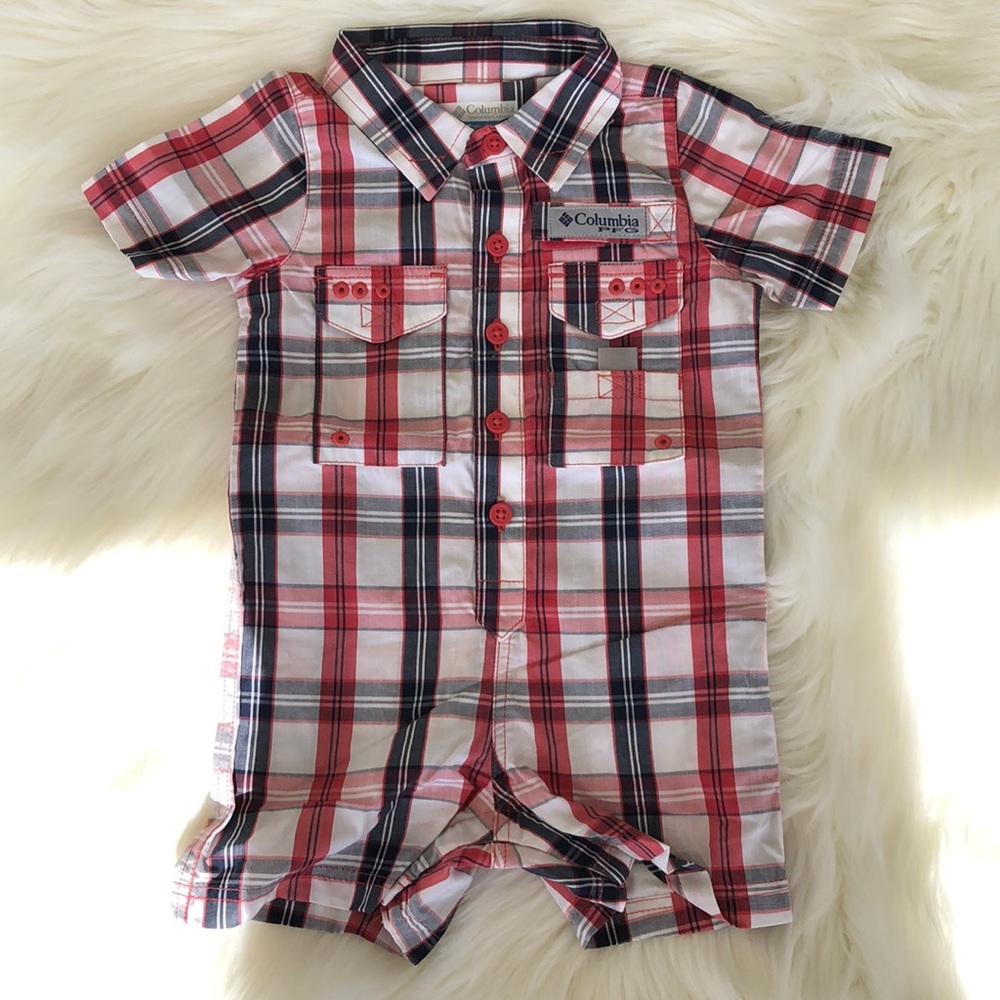 Columbia Shortie Onesie